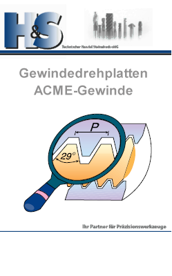 Gewindedrehplatten ACME°