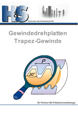 Gewindedrehplatten Trapez°