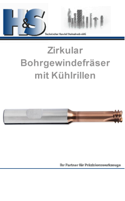 Bohr-Gewindefräser