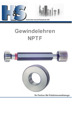 Gewindelehren NPTF Gewinde